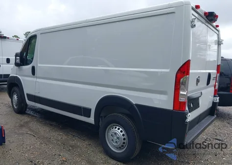 2024 Ram Promaster 3500 Tradesman Low Roof 136 Wb W/Pass Seat из США, поврежденный, VIN 3C6MRVWG4RE154800